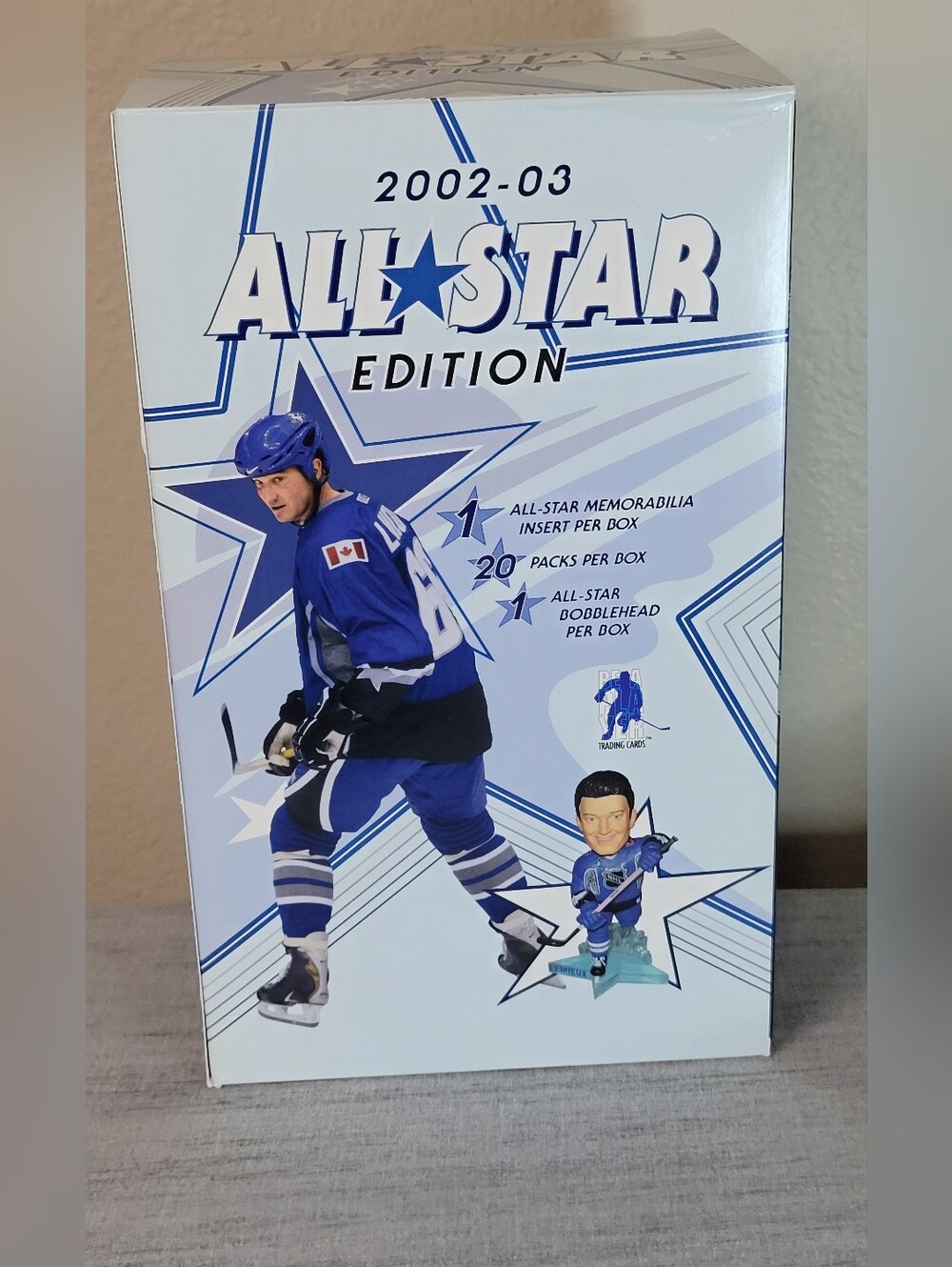 2002-03 ITG Be A Player All-Star Edition Hockey Sealed Hobby Box Martin Brodeur
